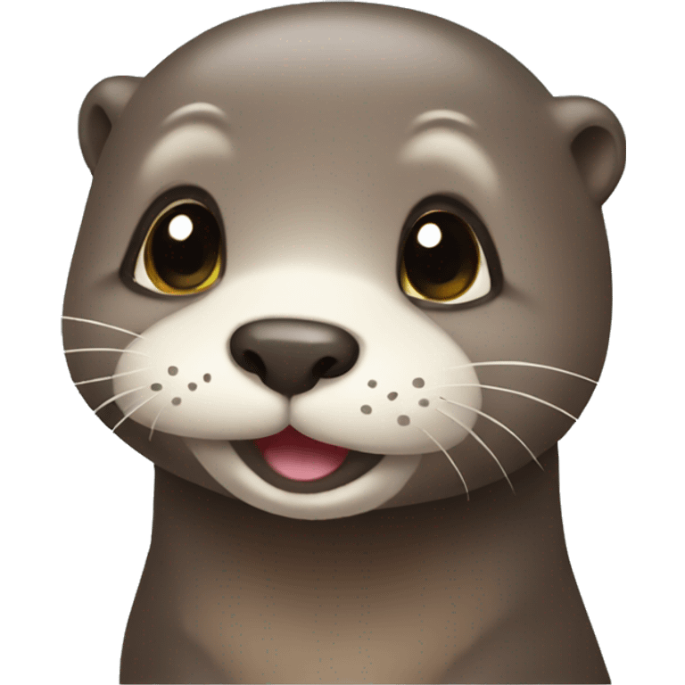 cute otter  emoji