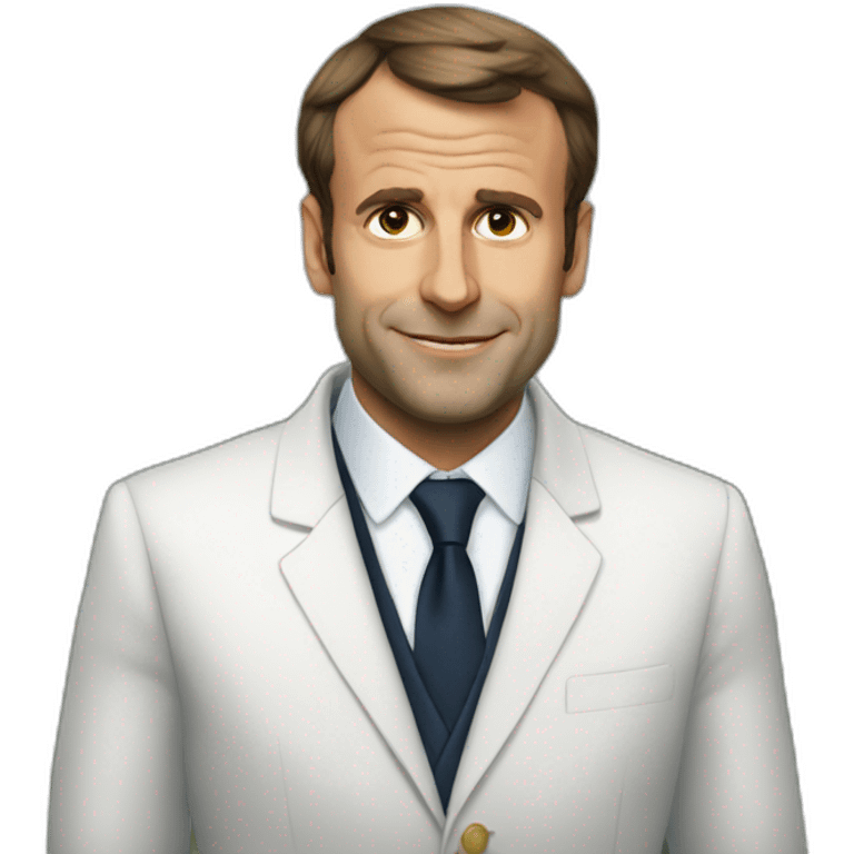 Emanuel Macron emoji