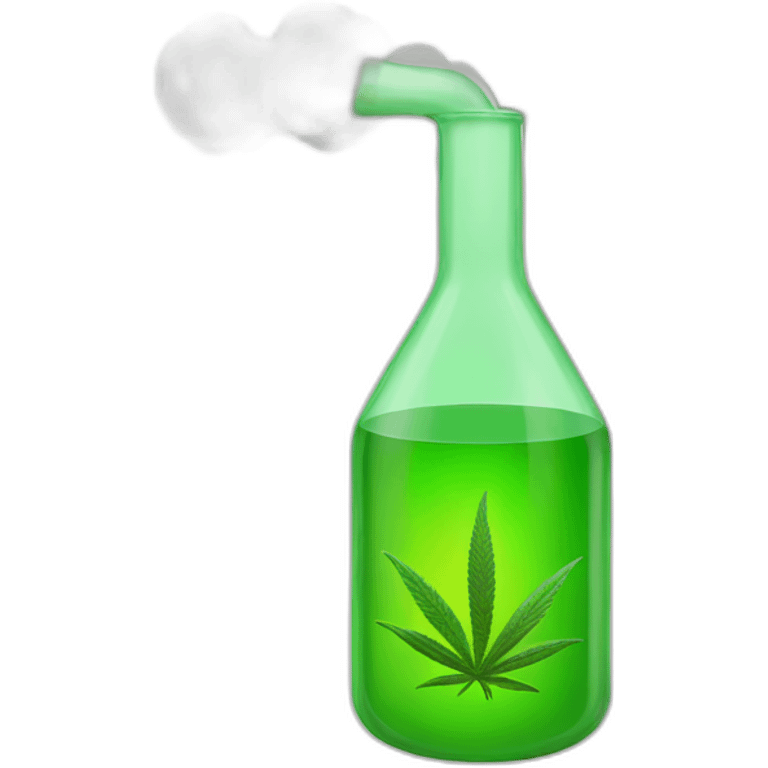 marijuana bong emoji