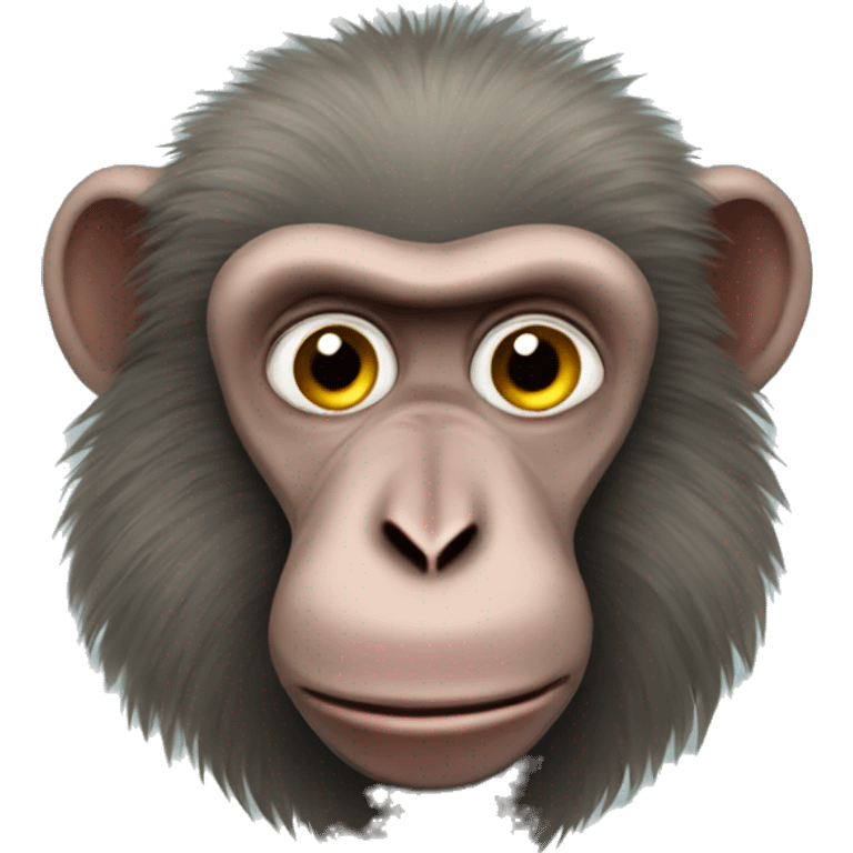 sneaky baboon emoji