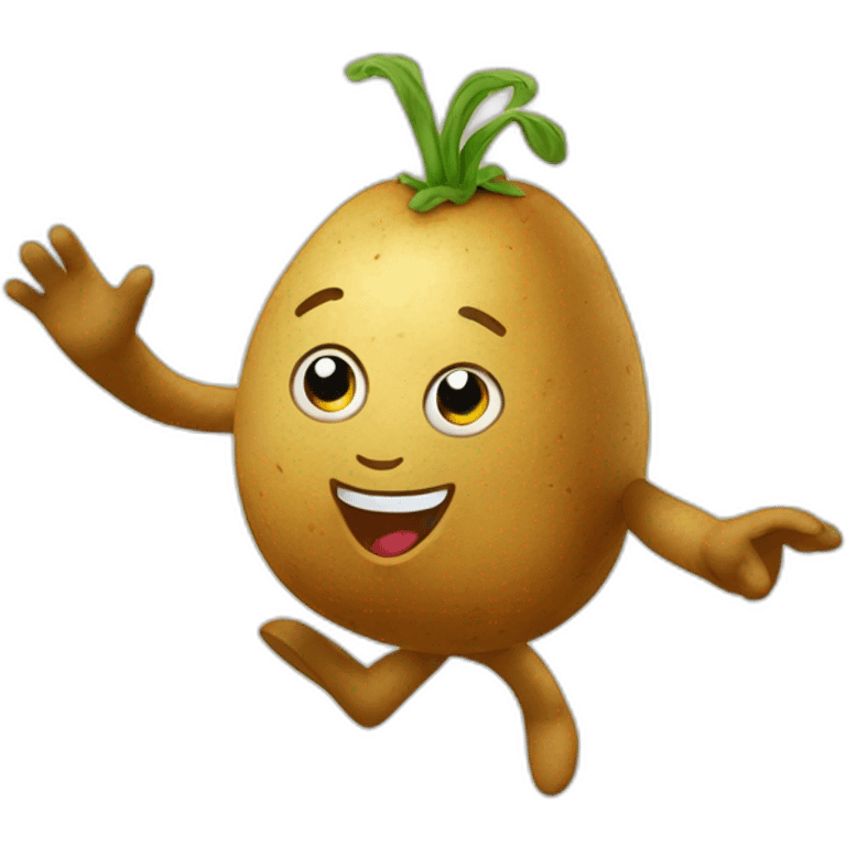 Dancing potatoes emoji