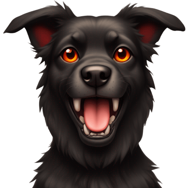 demon dog emoji