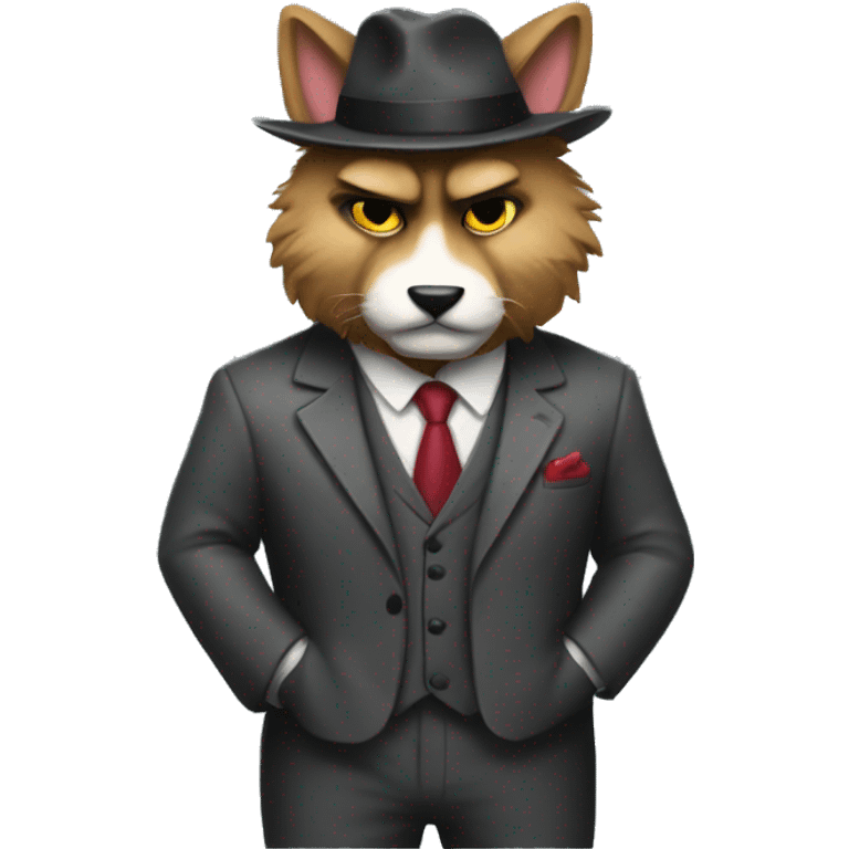 furry mafia boss emoji