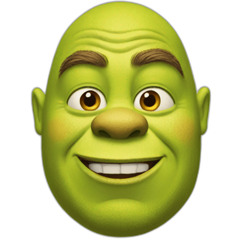 Shrek face  emoji