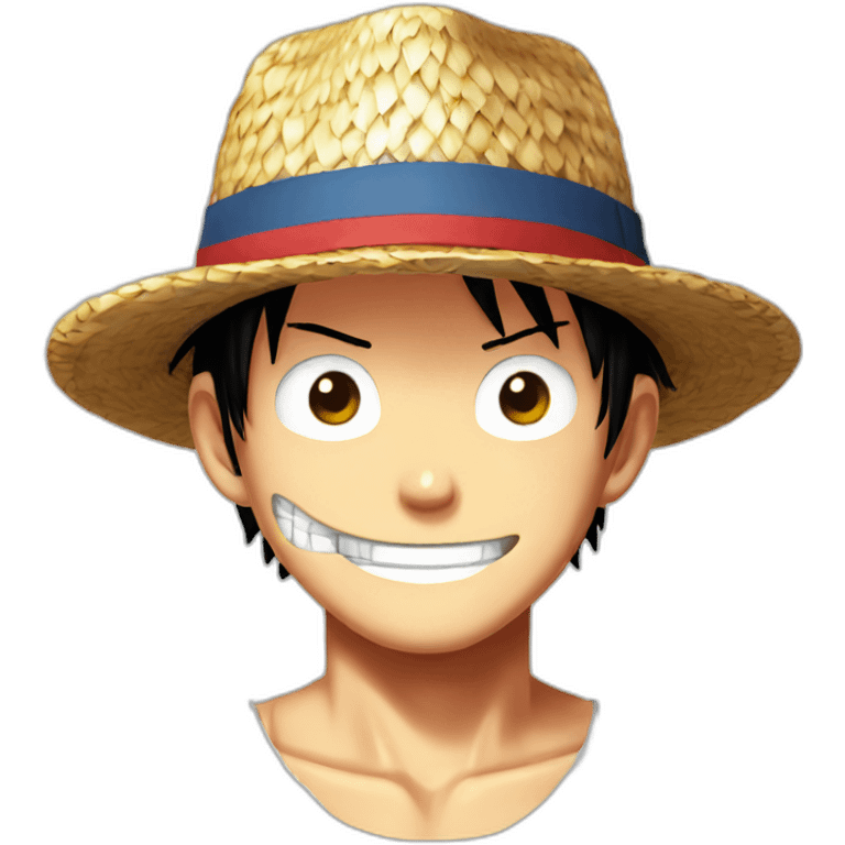 Straw Hat Luffy emoji