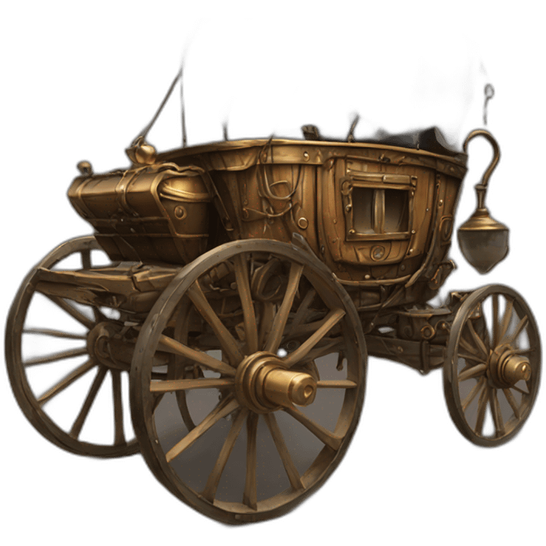 wagon bright steampunk emoji