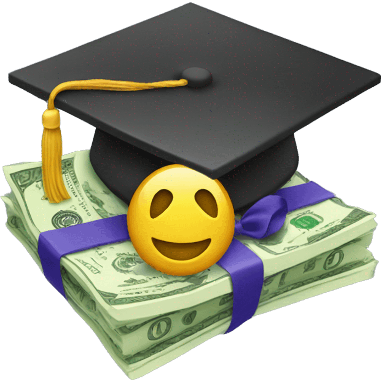 diploma and money emoji