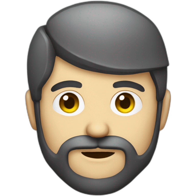 clockpunk man with beard emoji