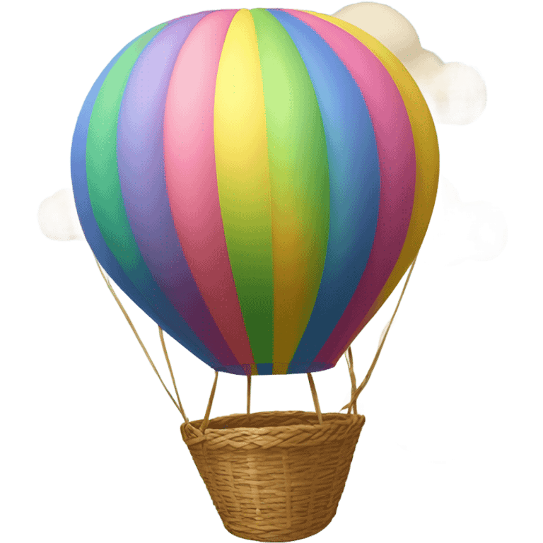 Hot air balloon  emoji