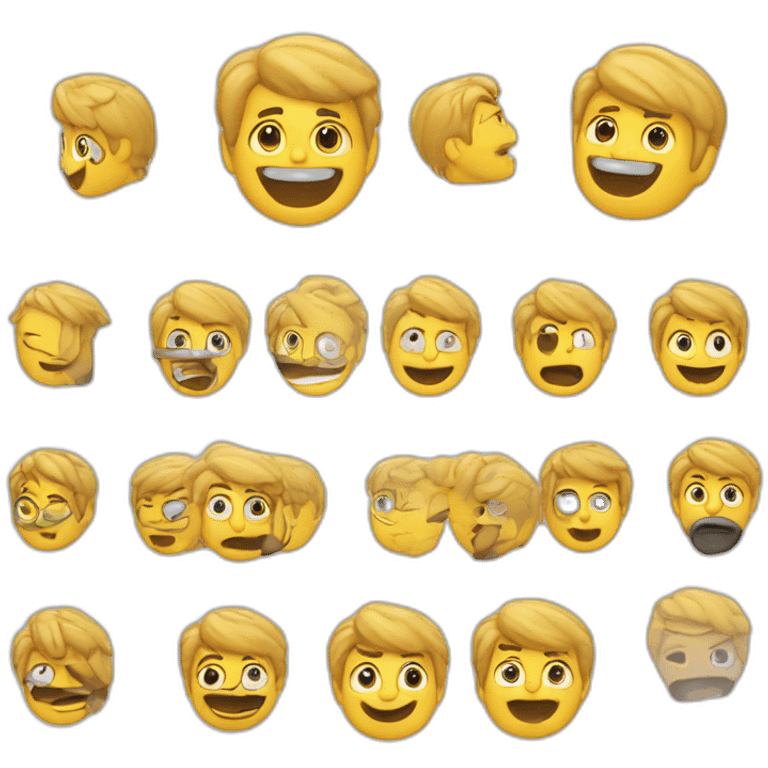 La palabra Dislexia en tres dimensiones  emoji