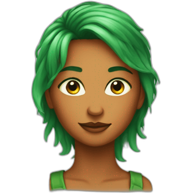 lakshart-nia-with-green-eyes-and-orange-hair emoji