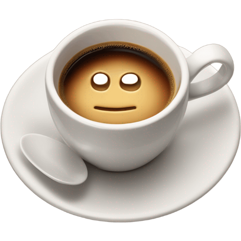 lungo black coffee emoji