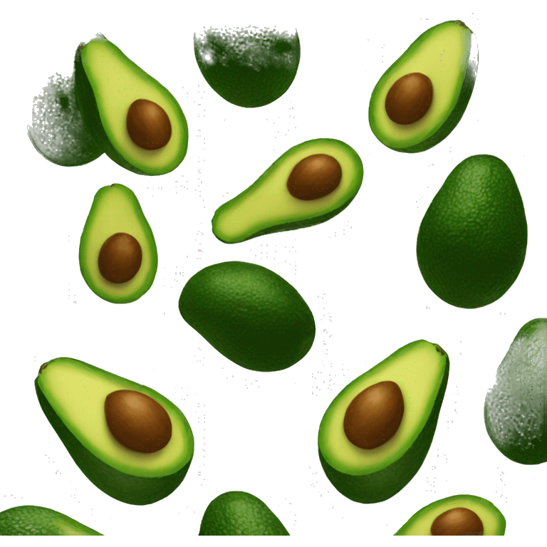 Avocado leopardo  emoji