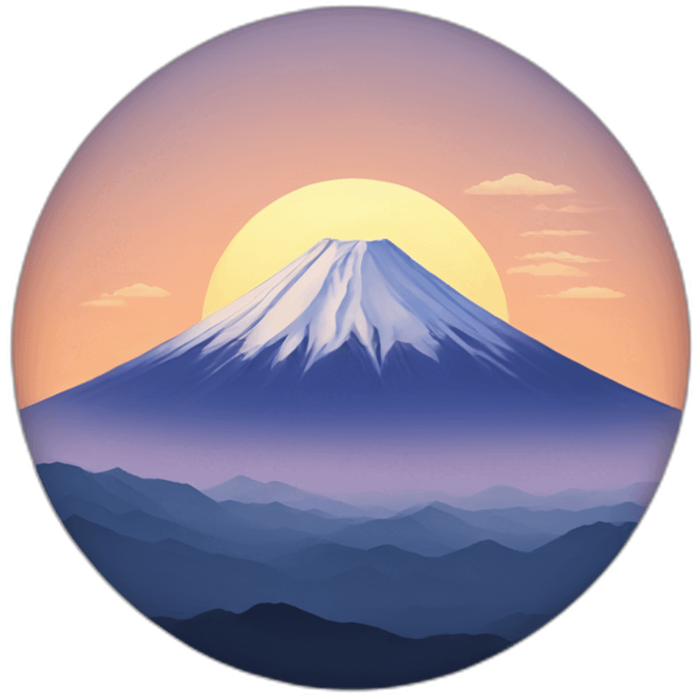 mount fuji emoji