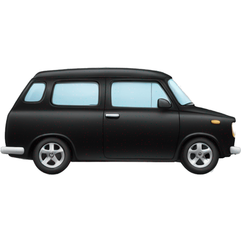 Black car combi emoji