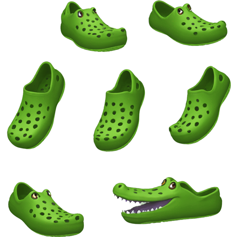 Crocs emoji