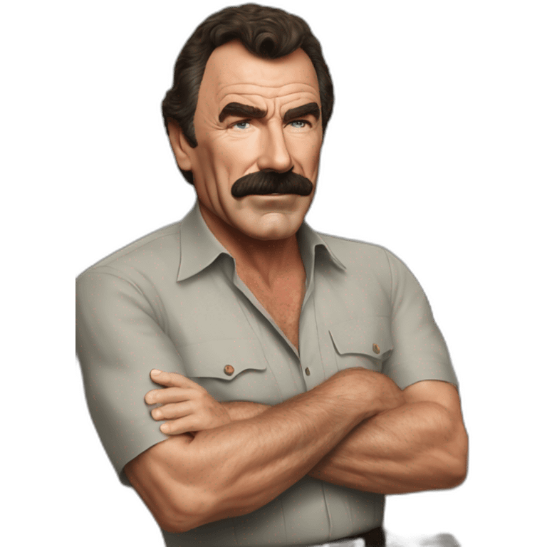 Tom selleck  emoji