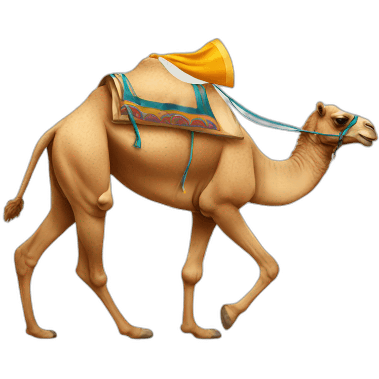 camel racing emoji