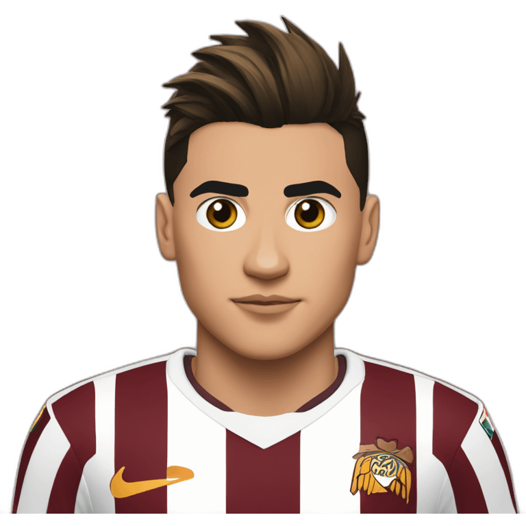 Dybala con la maglia as Roma emoji