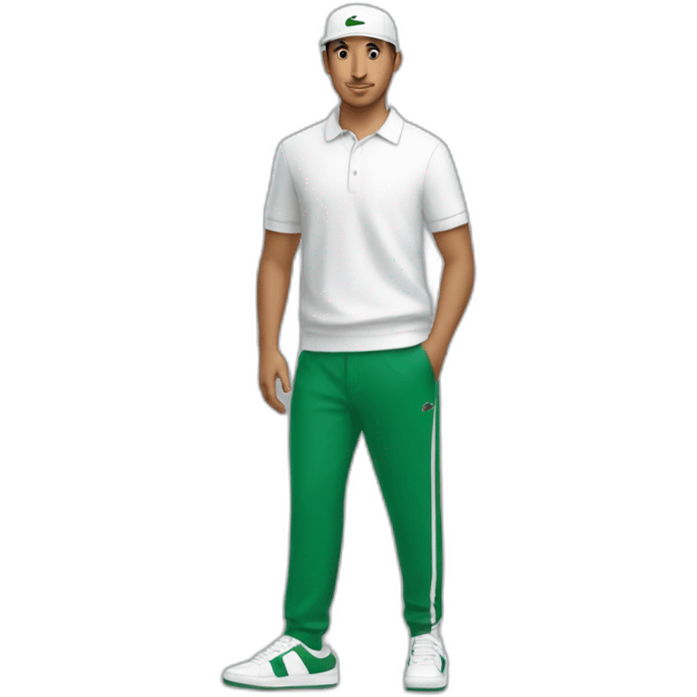 algerian Guy with Lacoste emoji