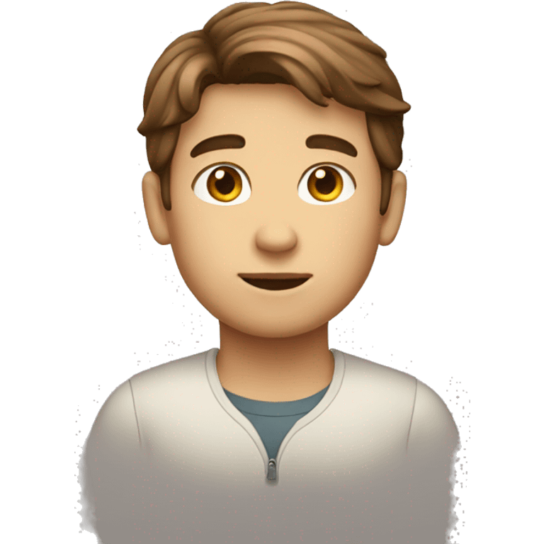 apple boy brown hair emoji