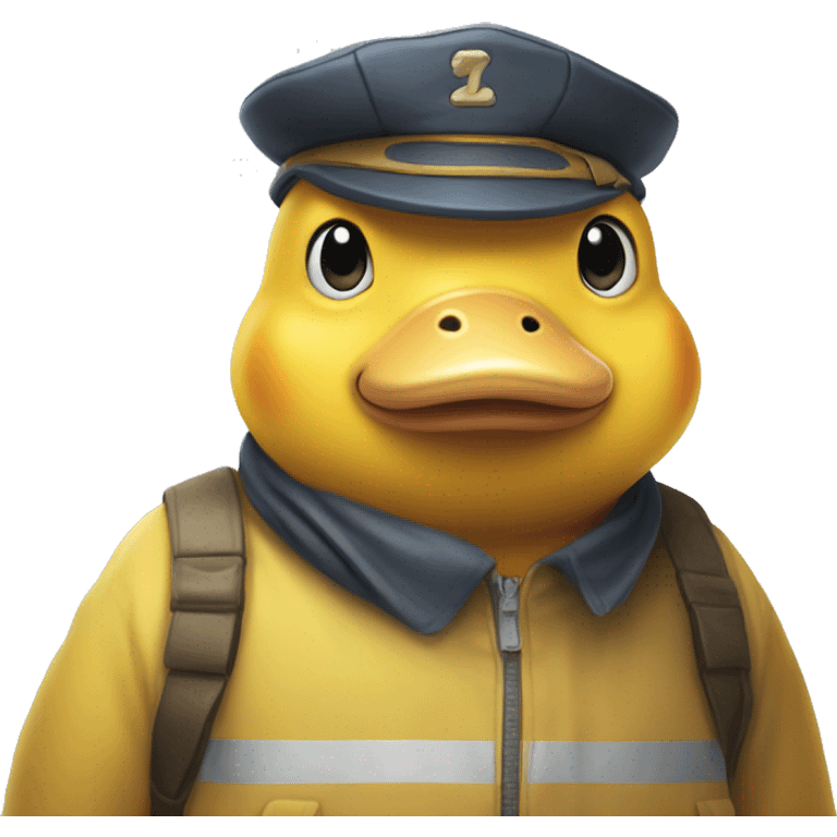 a psyduck, but swedish emoji