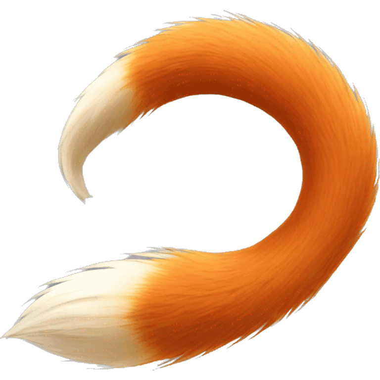 Fox tail emoji