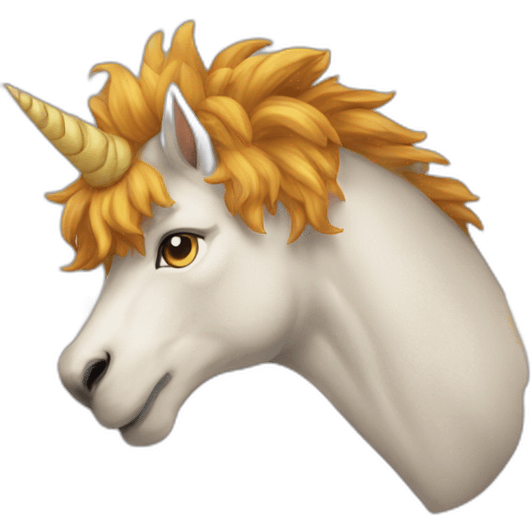 unicorn lion emoji