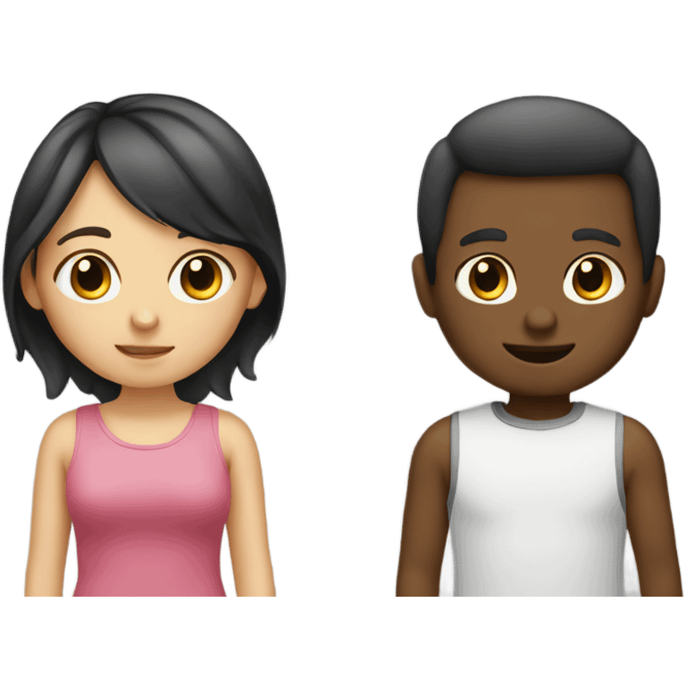 a boy and girl emoji