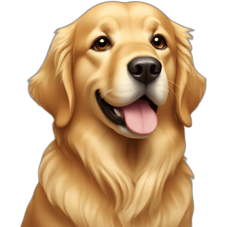 golden retriever emoji