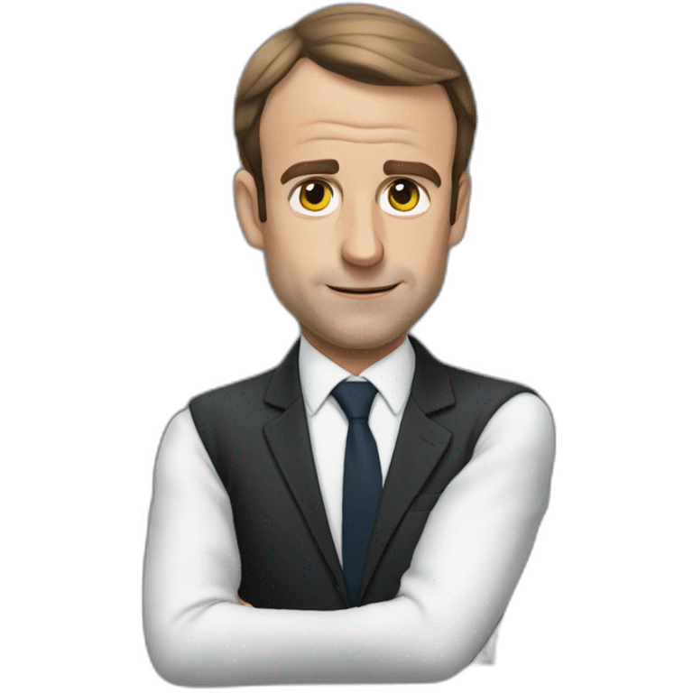 Macron qui dort emoji