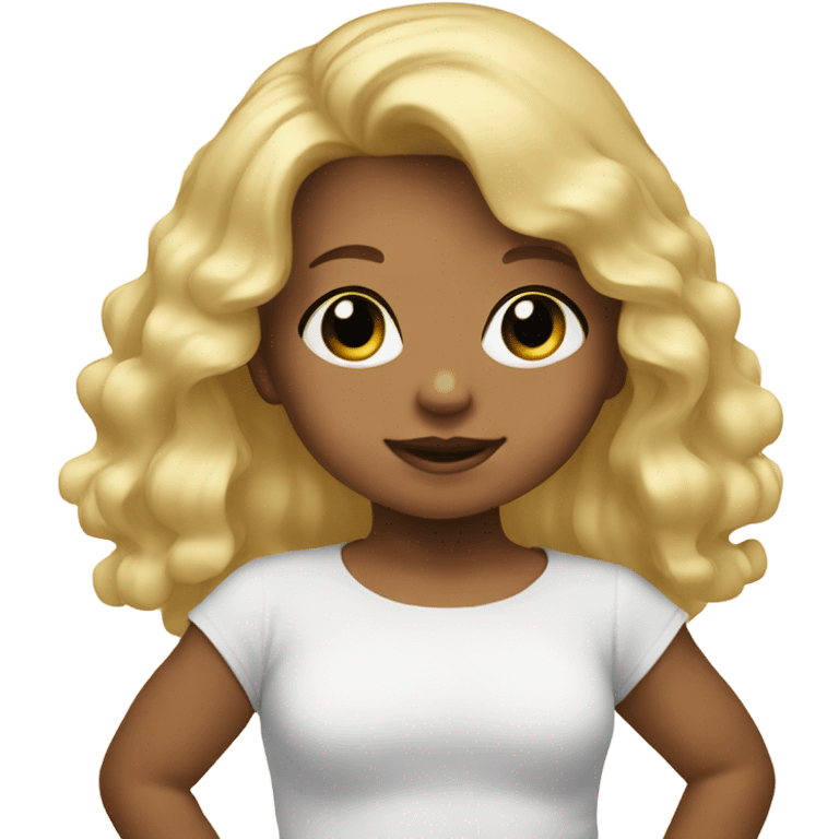 blonde Baby emoji