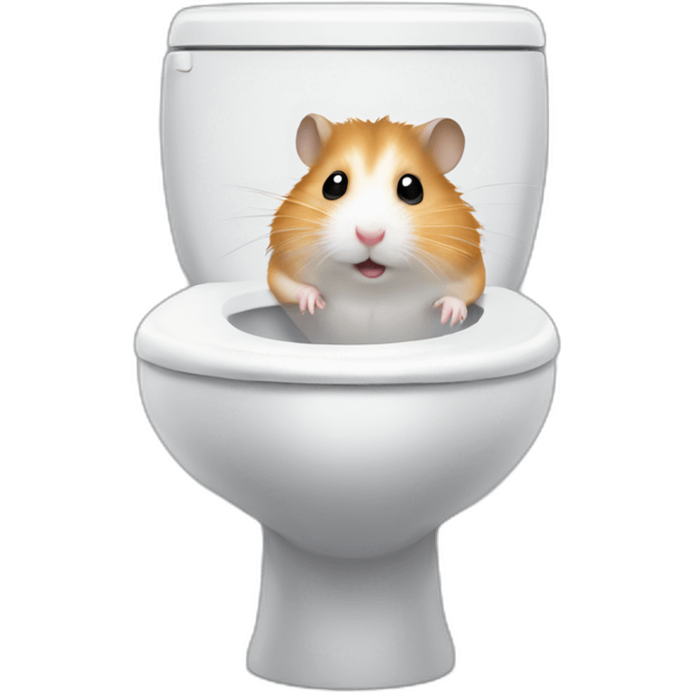 hamster on toilet emoji