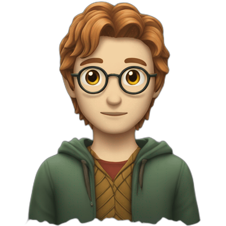 Nami qui embrasse Harry Potter emoji