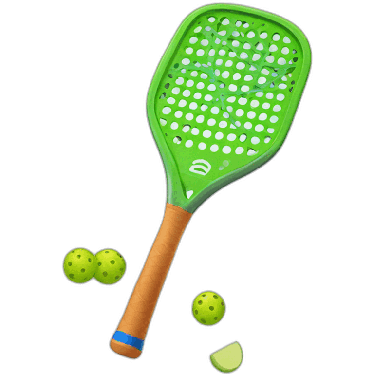 pickleball paddle icon emoji