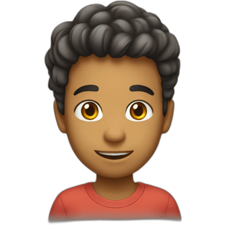 Carinha de coração  emoji