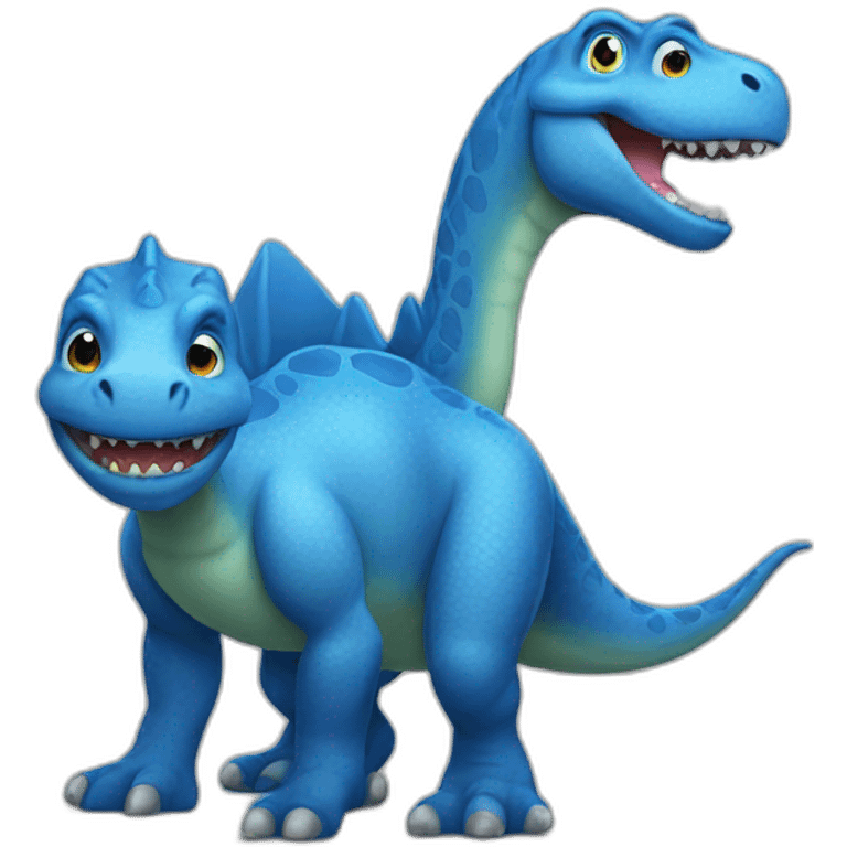 blue dinosaur emoji