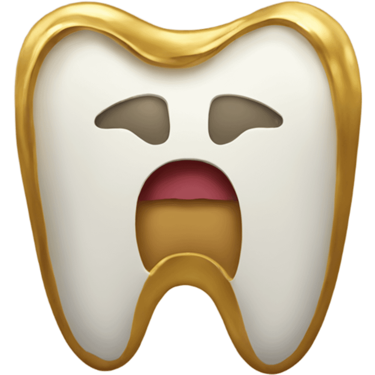 Gold tooth emoji