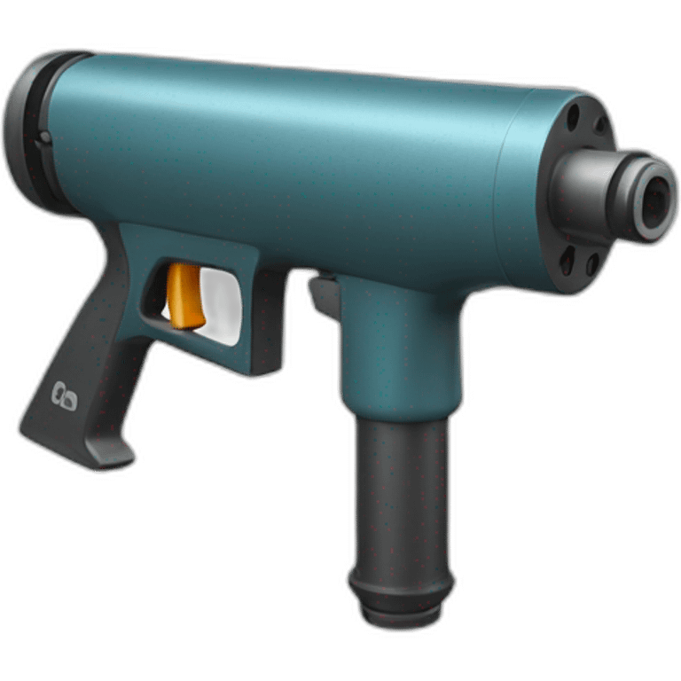 Powder coating gun emoji