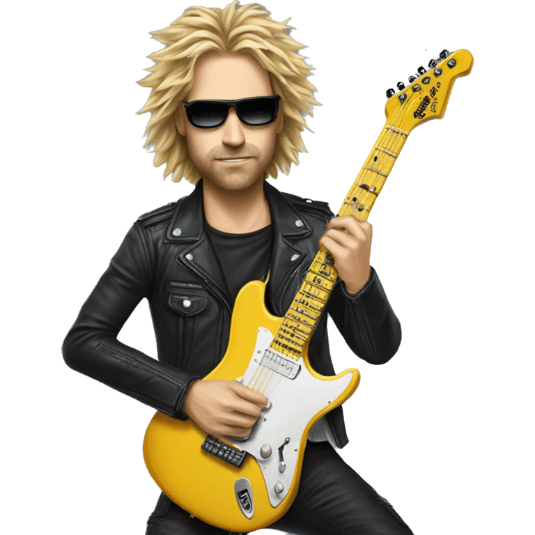 Electro guitar Kirk hammet emoji