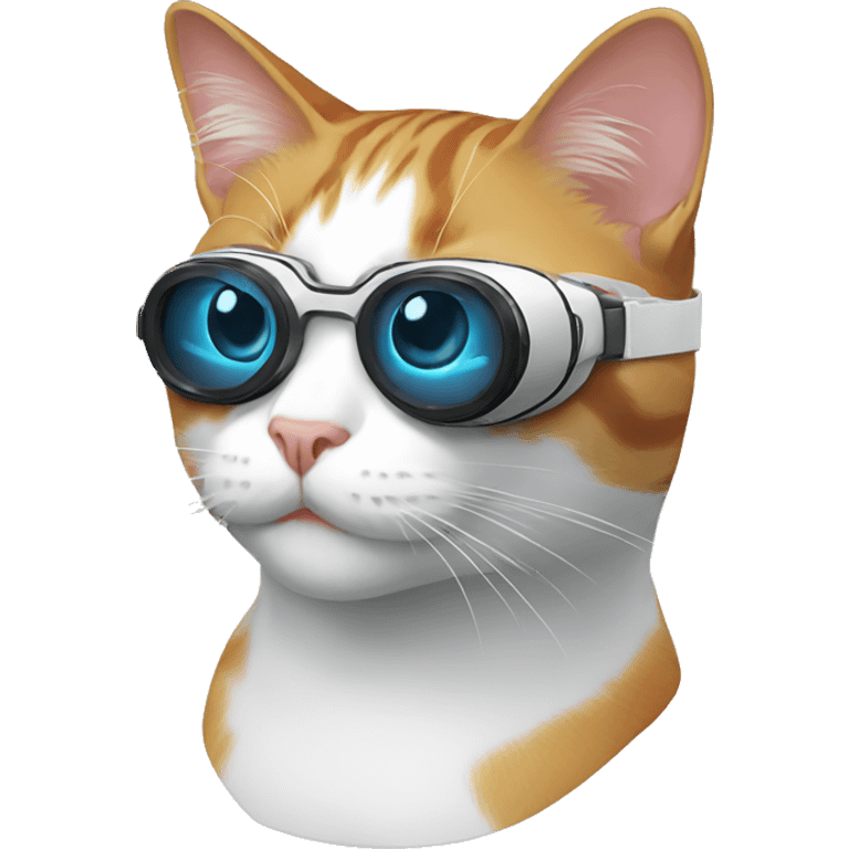 cat wear vr  emoji