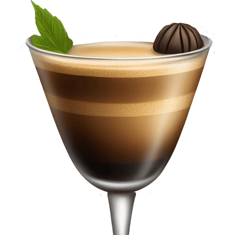 luxurious espresso martini cocktail emoji