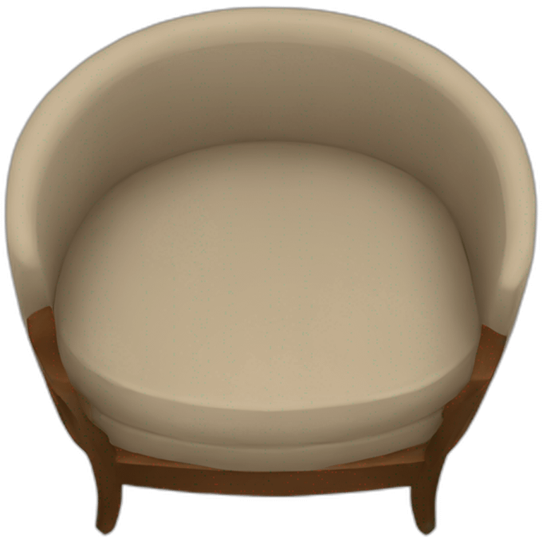 furniture top view emoji