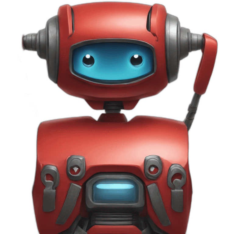 big-red-robot emoji