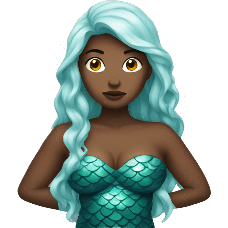 Heavy mermaid  emoji