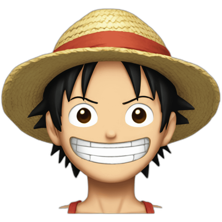 Luffy one piece  emoji