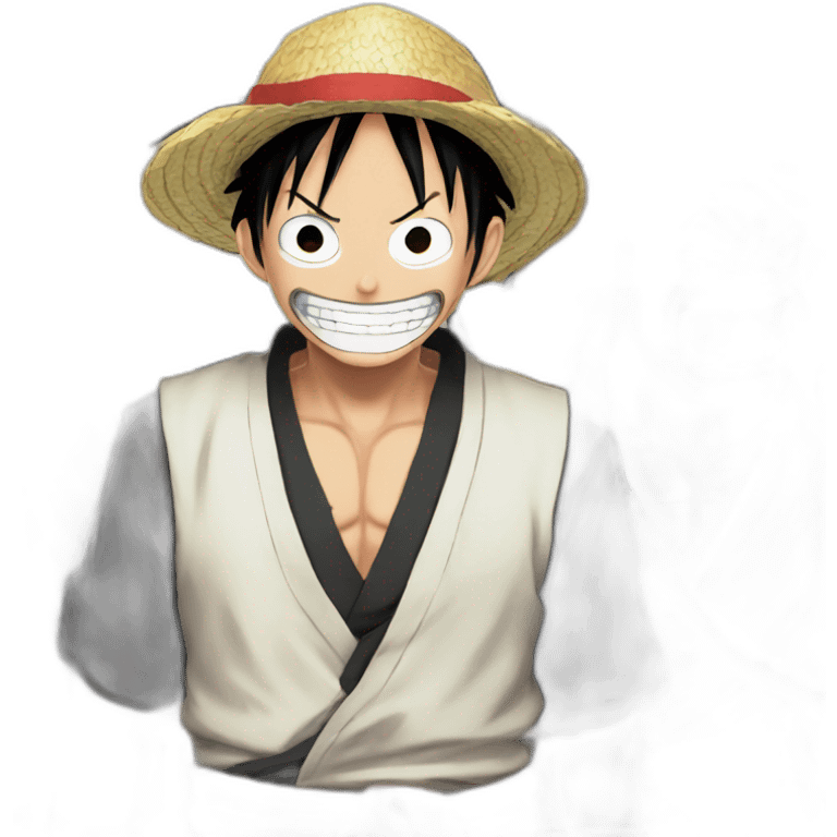 Mugiwara no luffy emoji