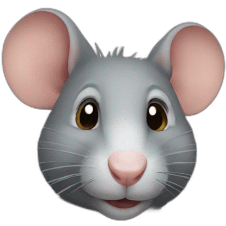 smart rat emoji