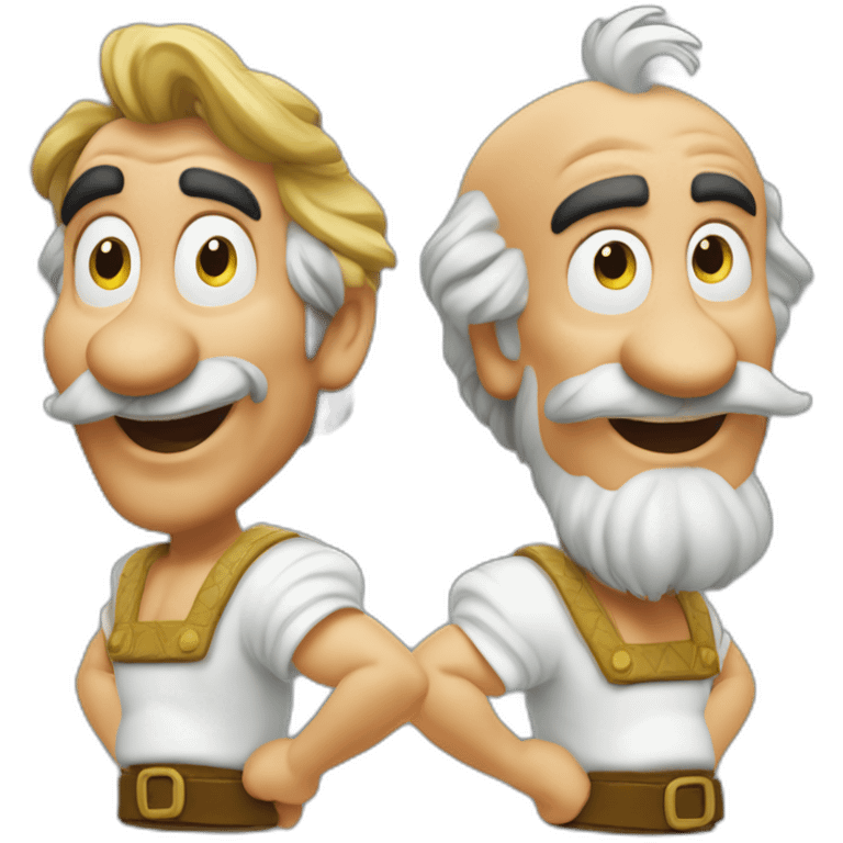 Astérix et Obélix emoji