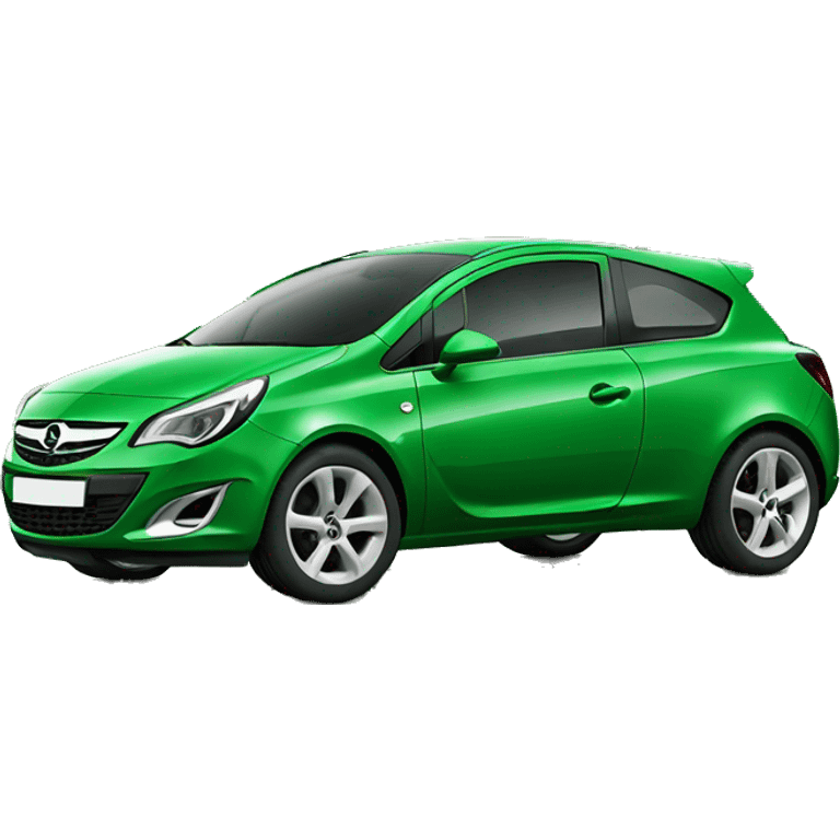 Opel Corsa Green emoji